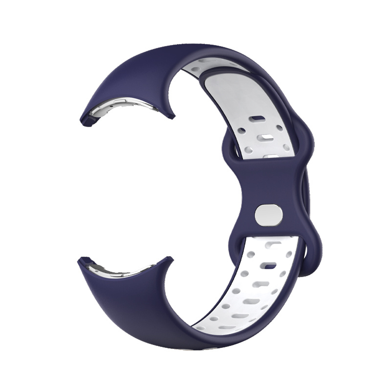 Cinturino doppio sport per Google Pixel Watch - blu bianco