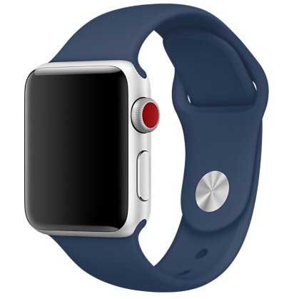 Cinturino sport per Apple Watch - cobalto