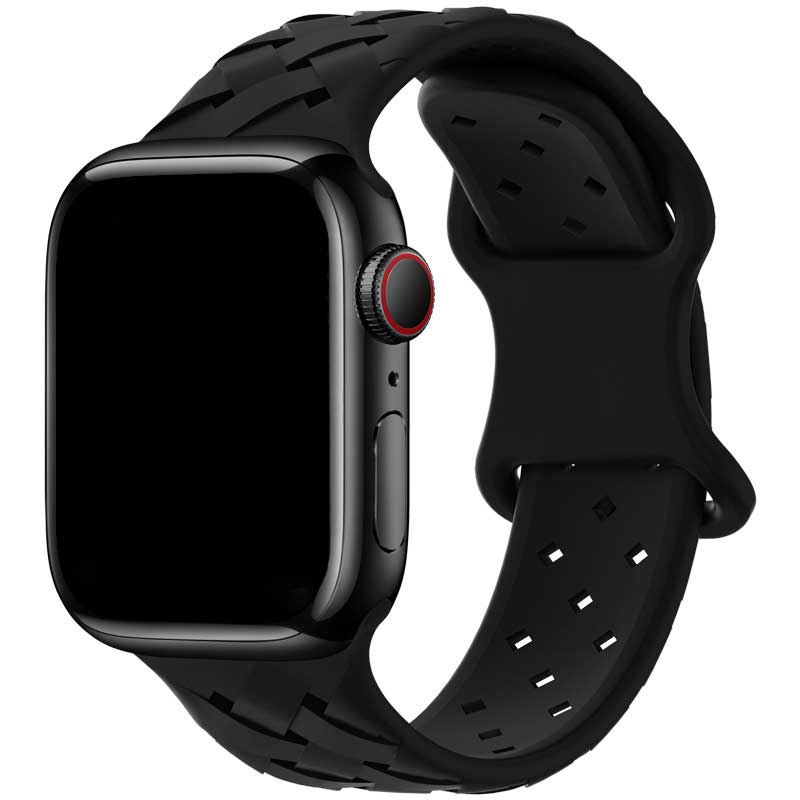 Cinturino sport intrecciato per Apple Watch - nero