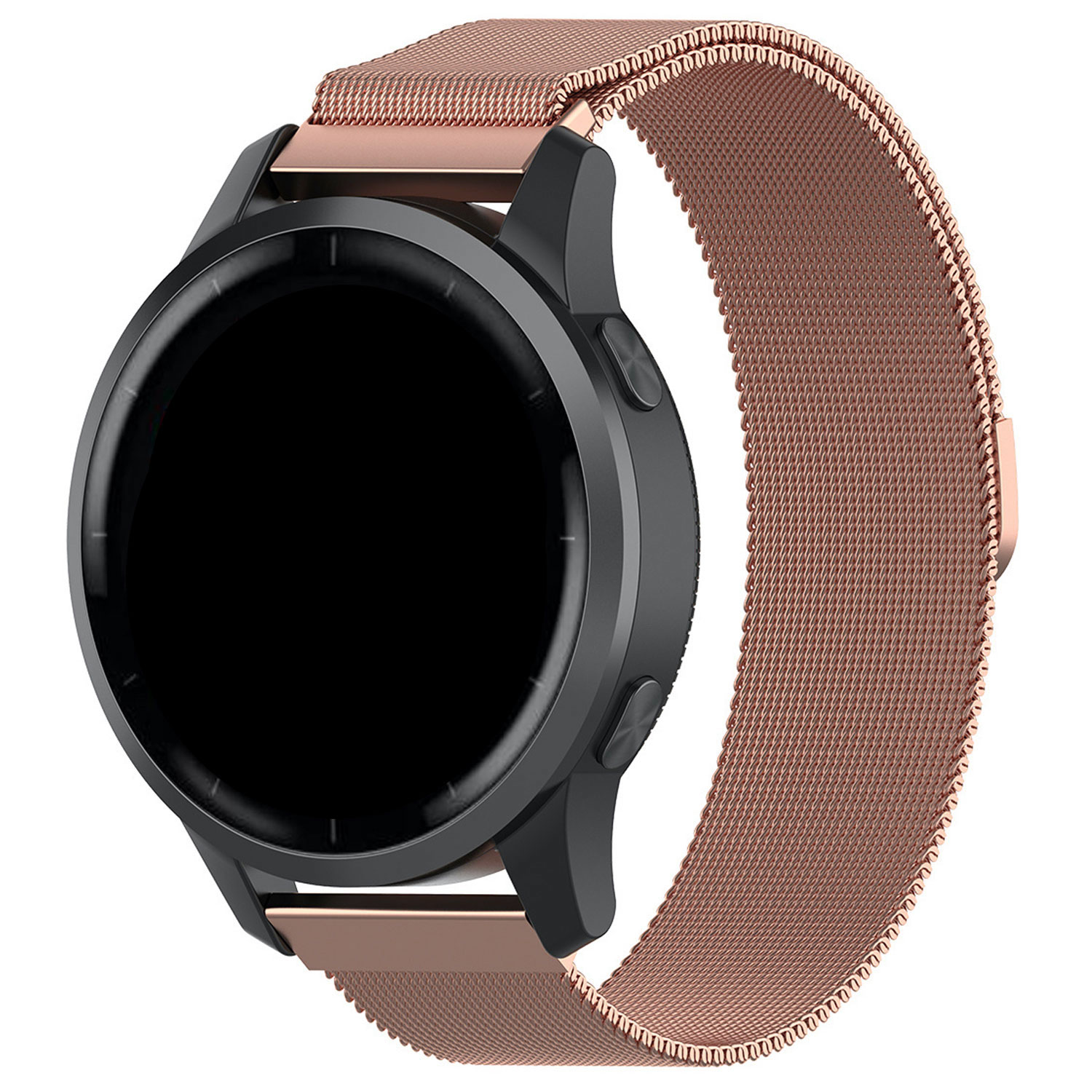 Cinturino loop in maglia magnetico milanese per Samsung Galaxy Watch Ultra - rosa rosa