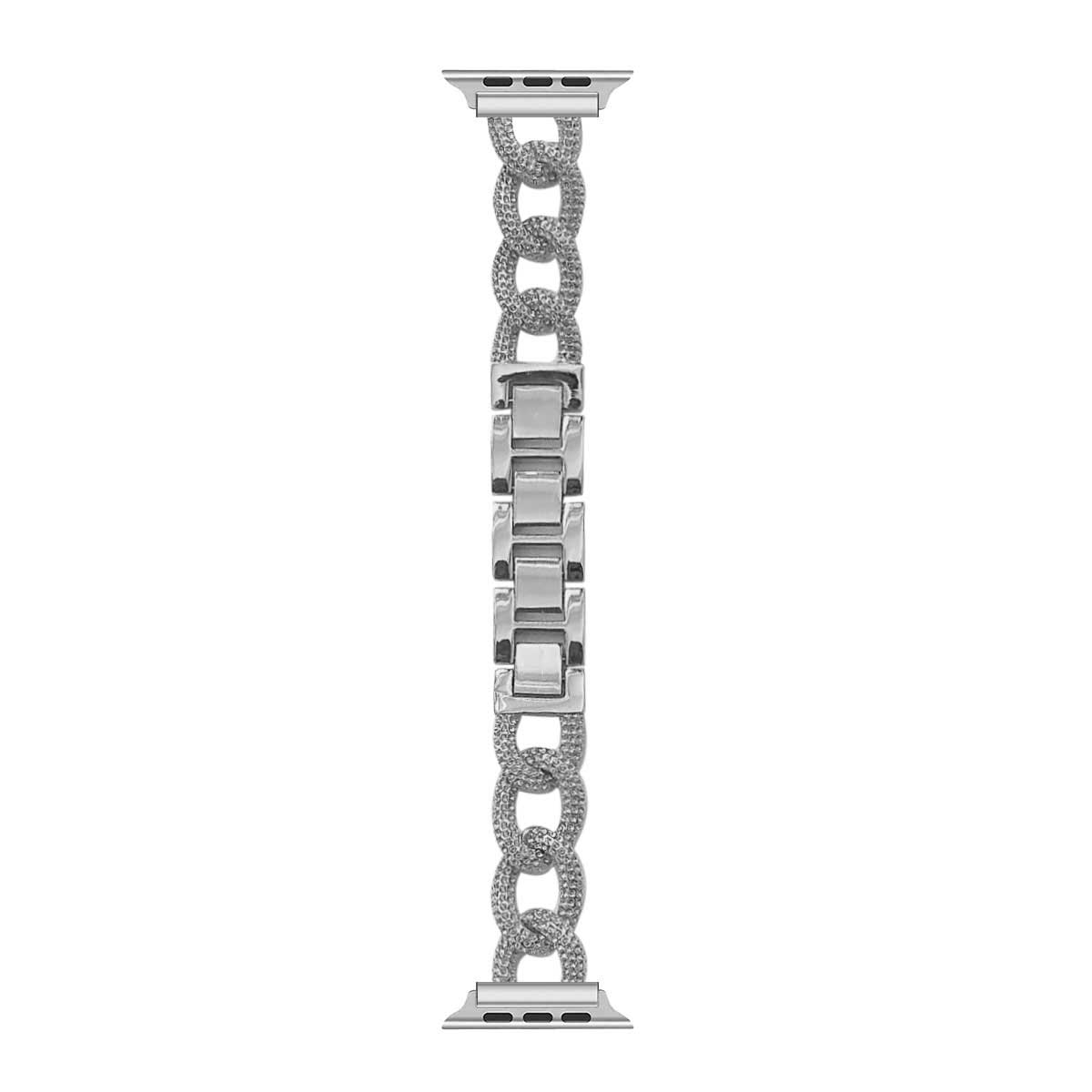 Cinturino a maglie in acciaio Chain per Apple Watch - Argento