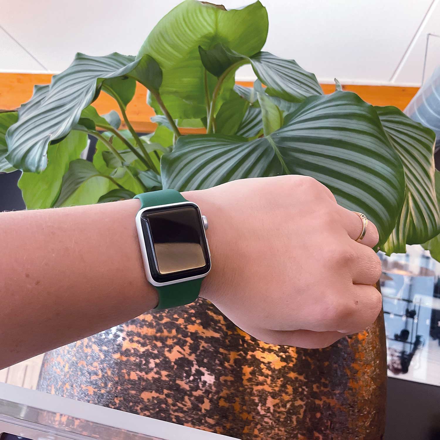 Cinturino sport per Apple Watch - trifoglio