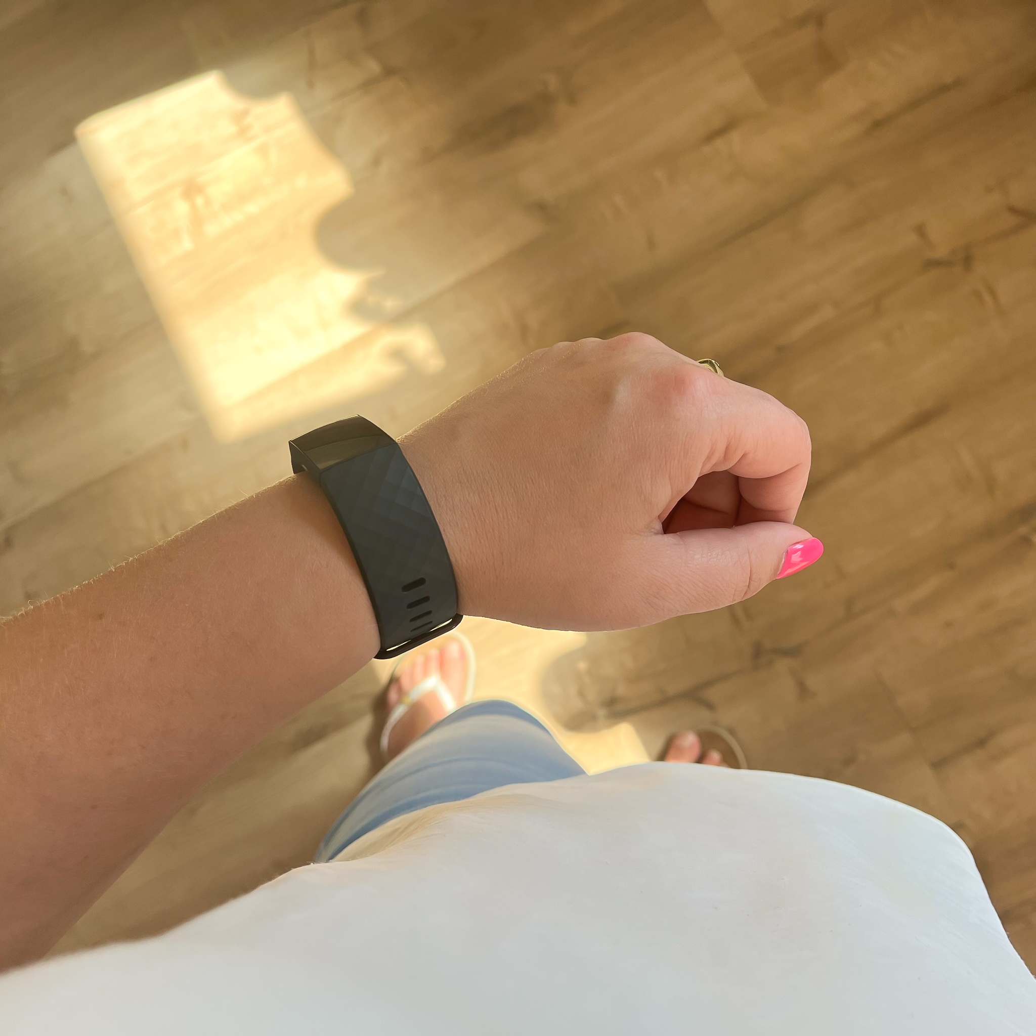 Cinturino sport waffle per Fitbit Charge 3 & 4 - nero