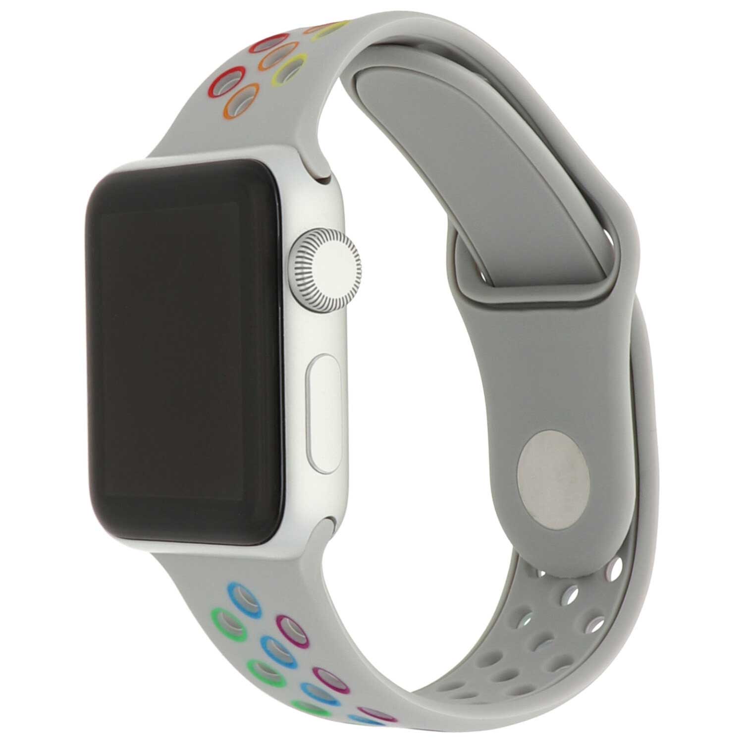 Cinturino doppio sport per Apple Watch - colorato bianco antico