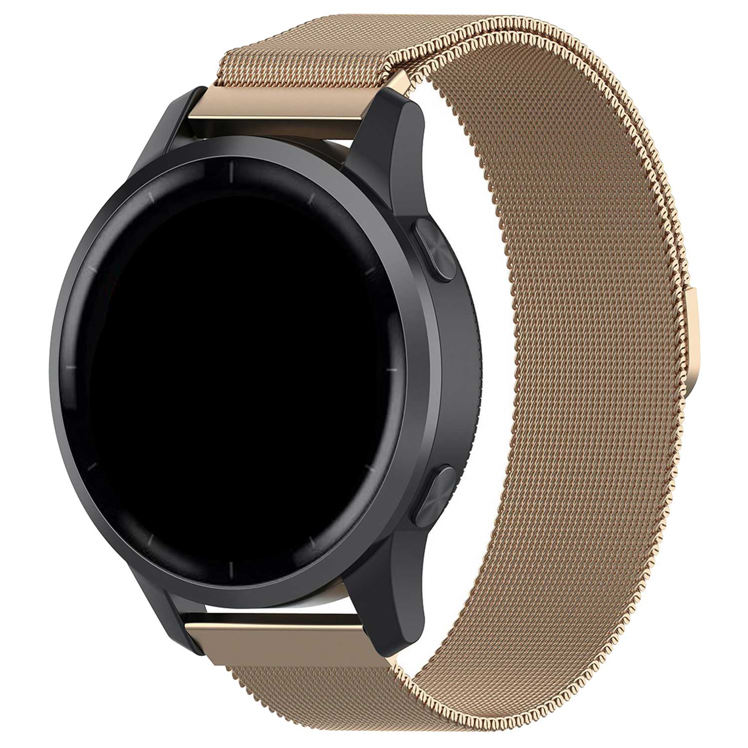 Cinturino loop in maglia magnetico milanese per Samsung Galaxy Watch 5 Pro - oro rosa
