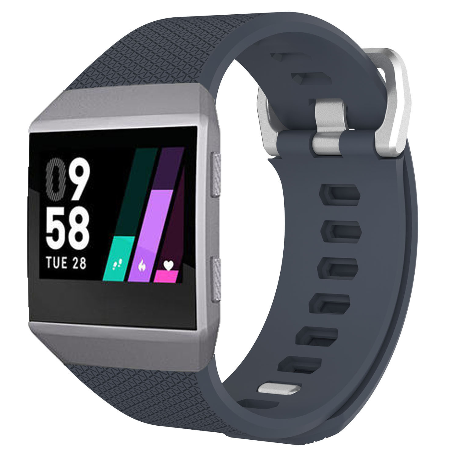 Cinturino sport per Fitbit Ionic - ardesia