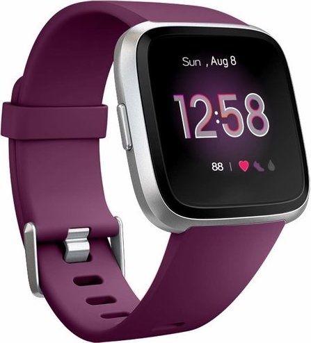 Cinturino sport per Fitbit Versa - viola scuro
