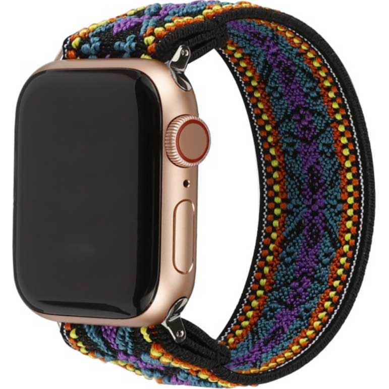 Cinturino in nylon per Apple Watch - viola bohemien