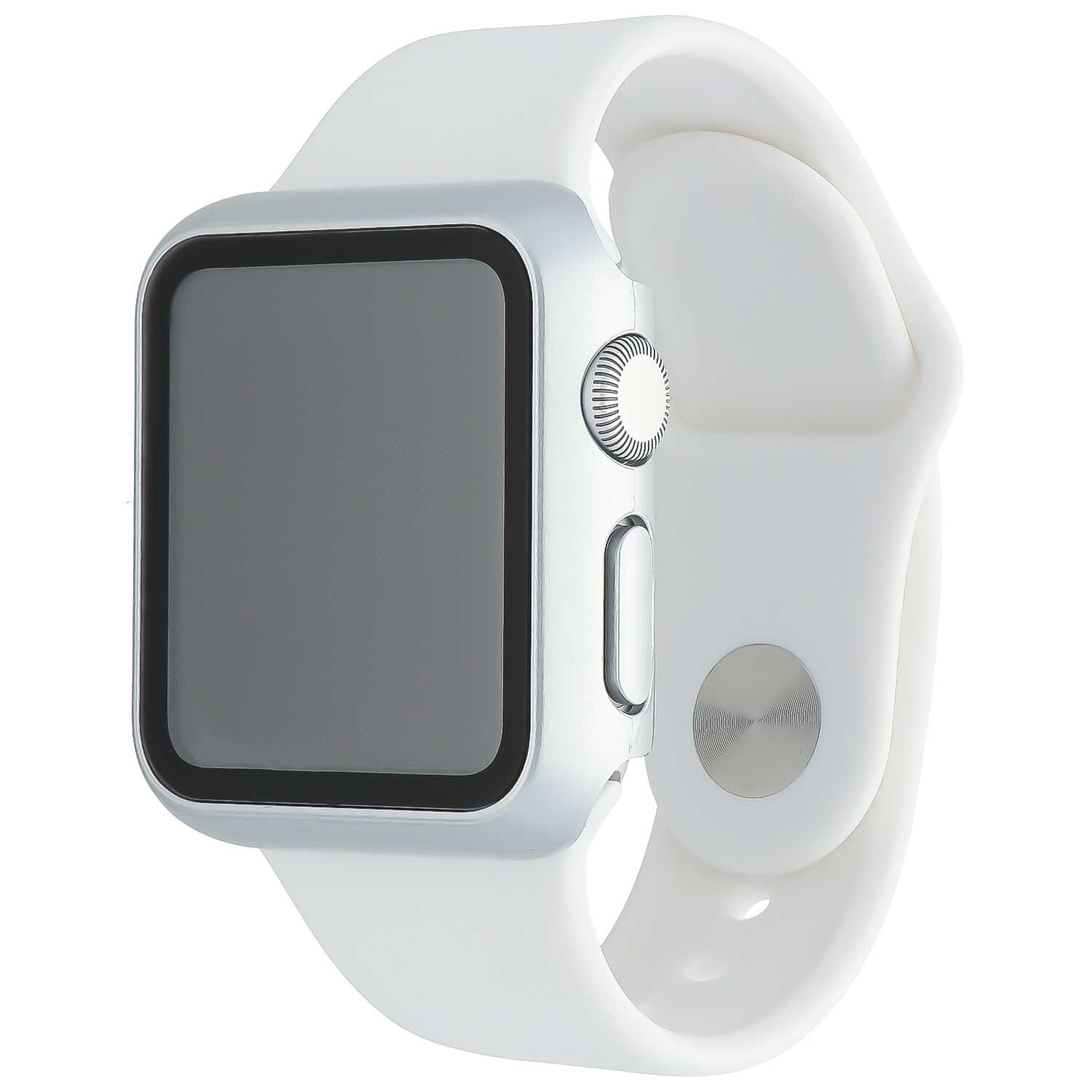 Custodia rigida per Apple Watch - argento