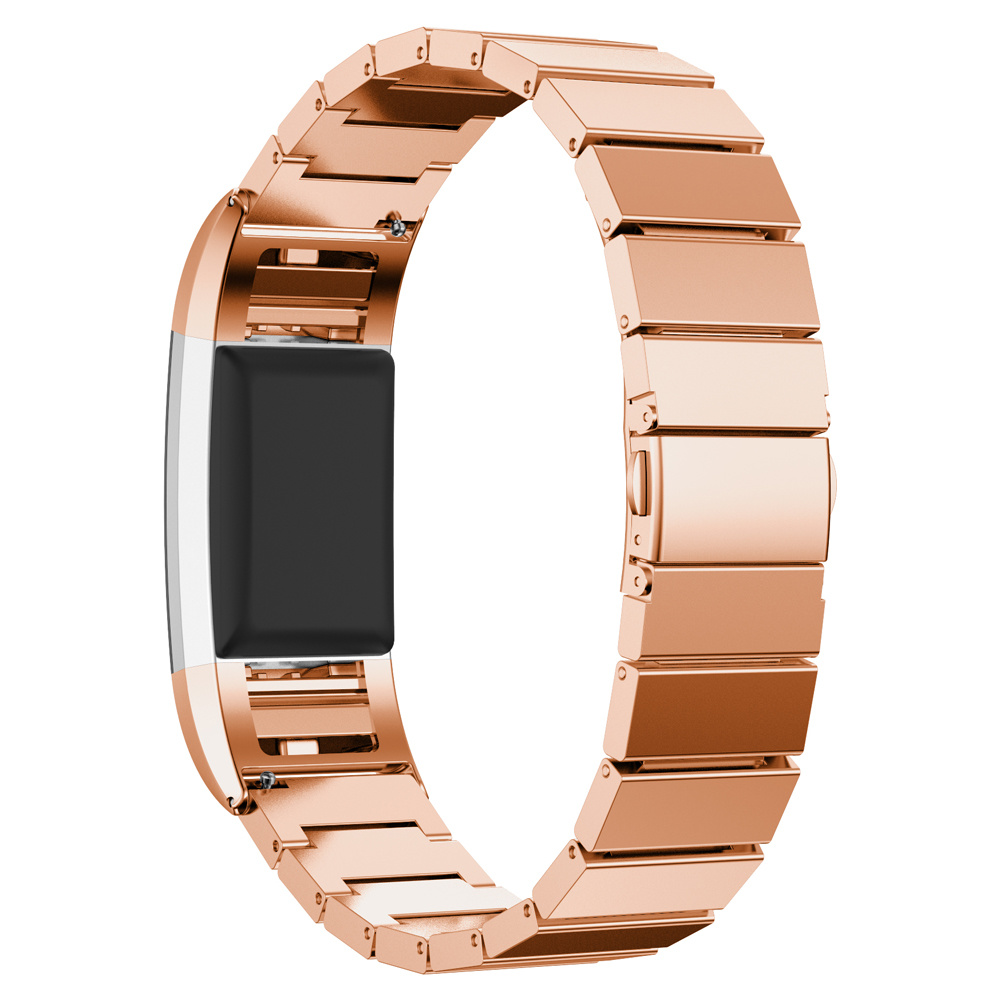 Cinturino a maglie per Fitbit Charge 2 - oro rosa