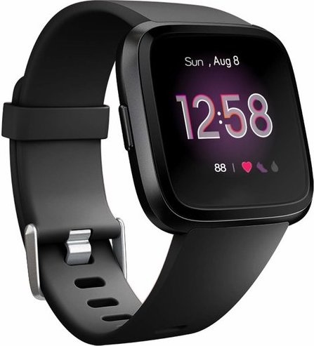 Cinturino sport per Fitbit Versa - nero