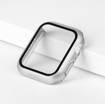 Custodia rigida per Apple Watch - argento