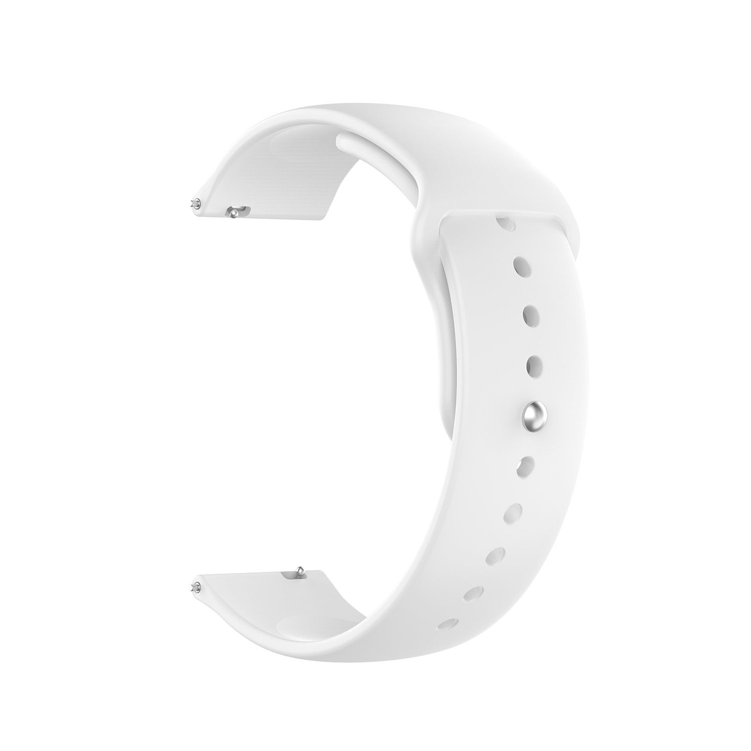 Cinturino sport in silicone per Huawei Watch GT - bianco