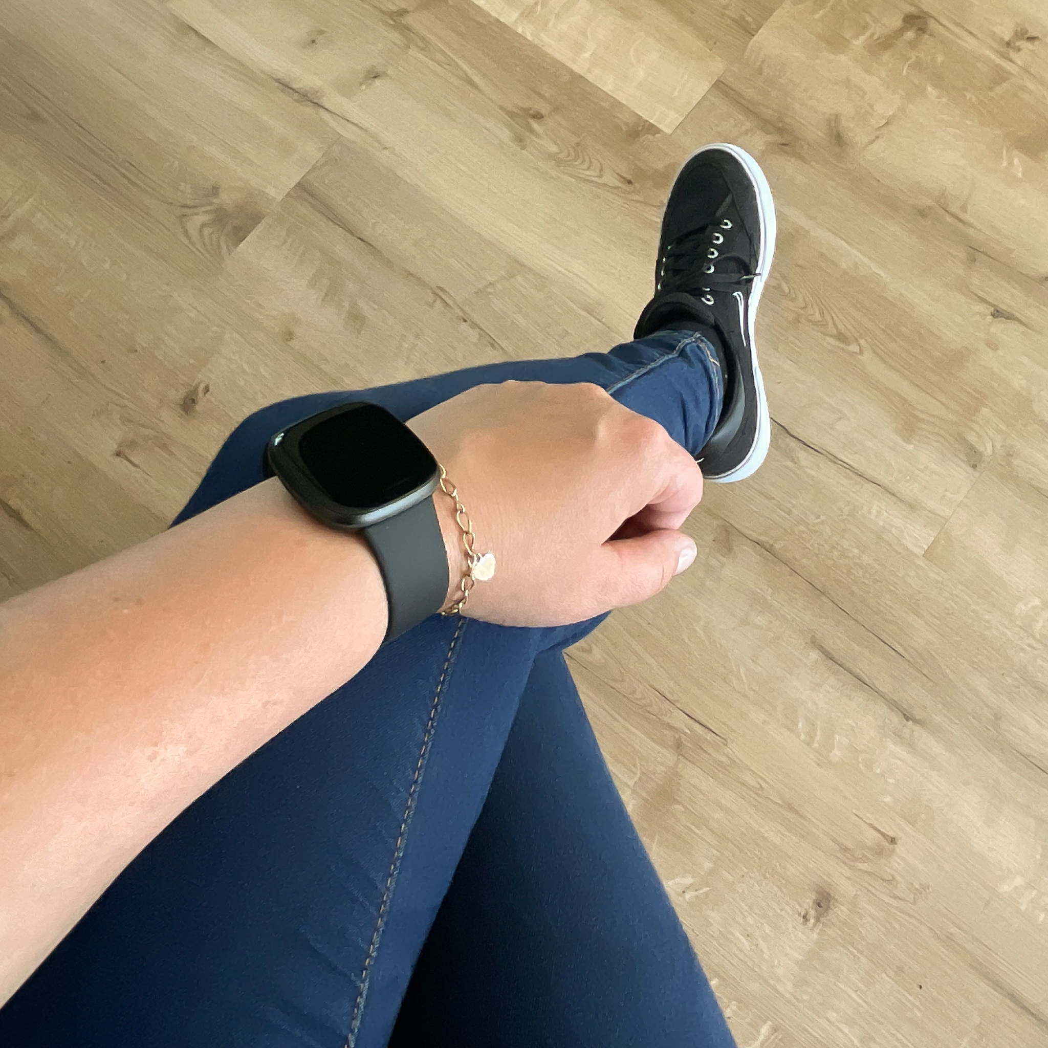 Cinturino sport per Fitbit Versa 3 / Sense - nero