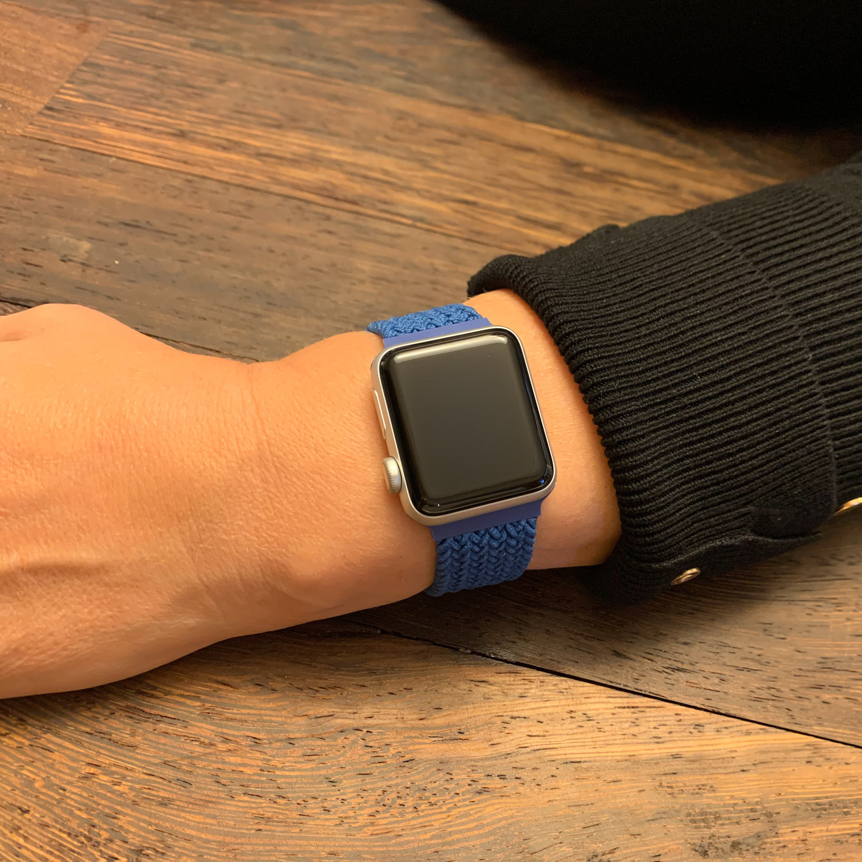 Cinturino blu apple watch sales