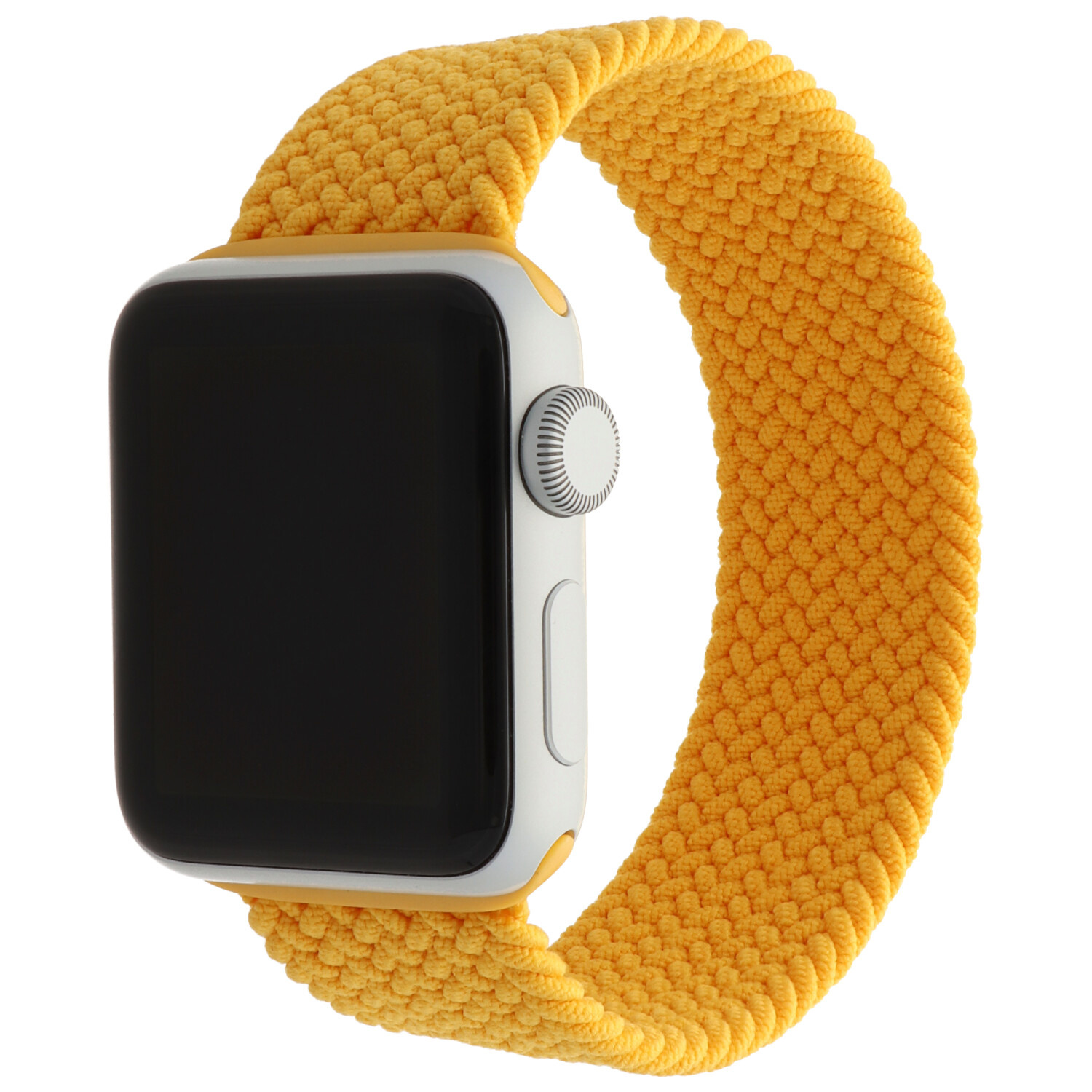 Cinturino Solo intrecciato in nylon per Apple Watch - mais