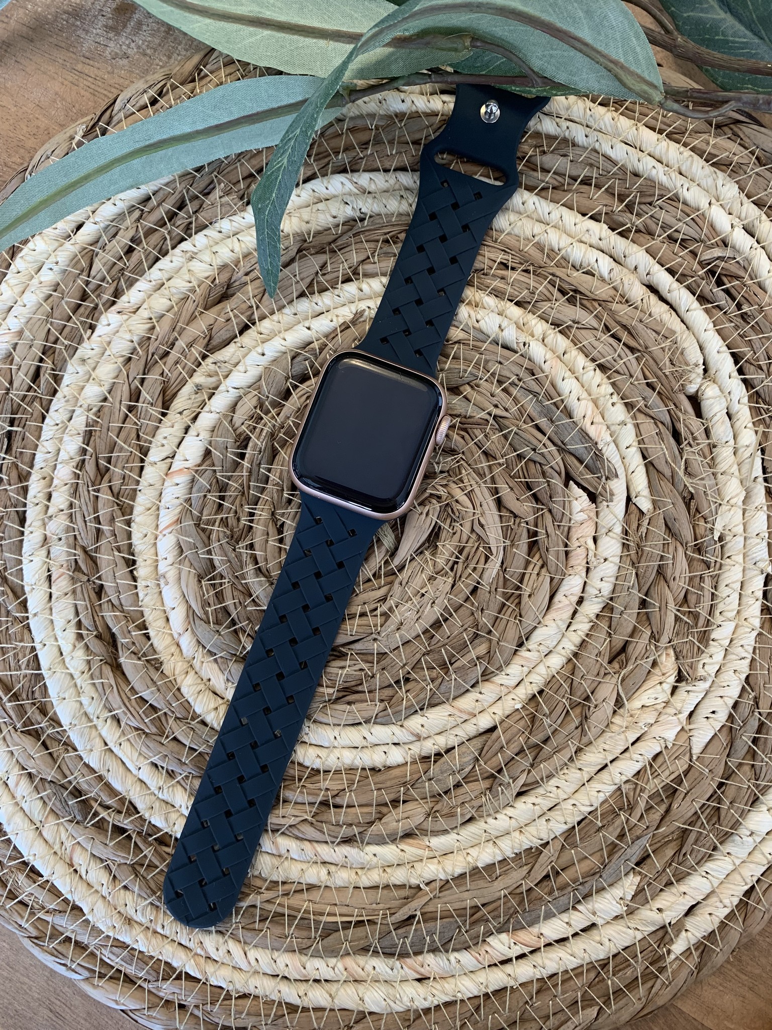 Cinturino sport intrecciato per Apple Watch - mezzanotte