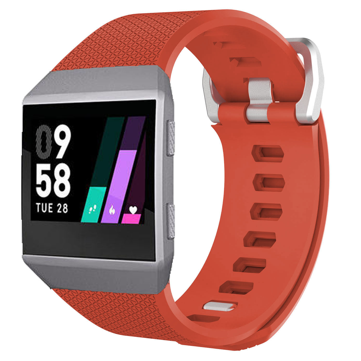 Cinturino sport per Fitbit Ionic - rossa