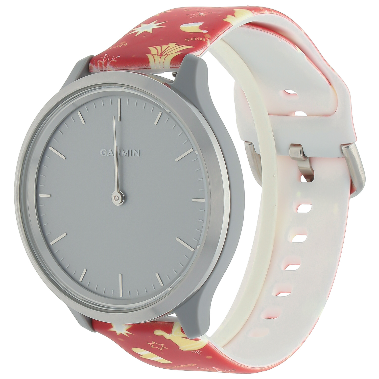 Cinturino sport con stampa per Samsung Galaxy Watch - Rosso Natale