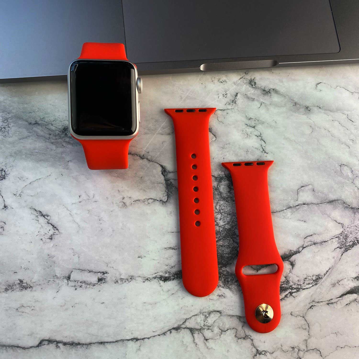 Cinturino sport per Apple Watch - rossa