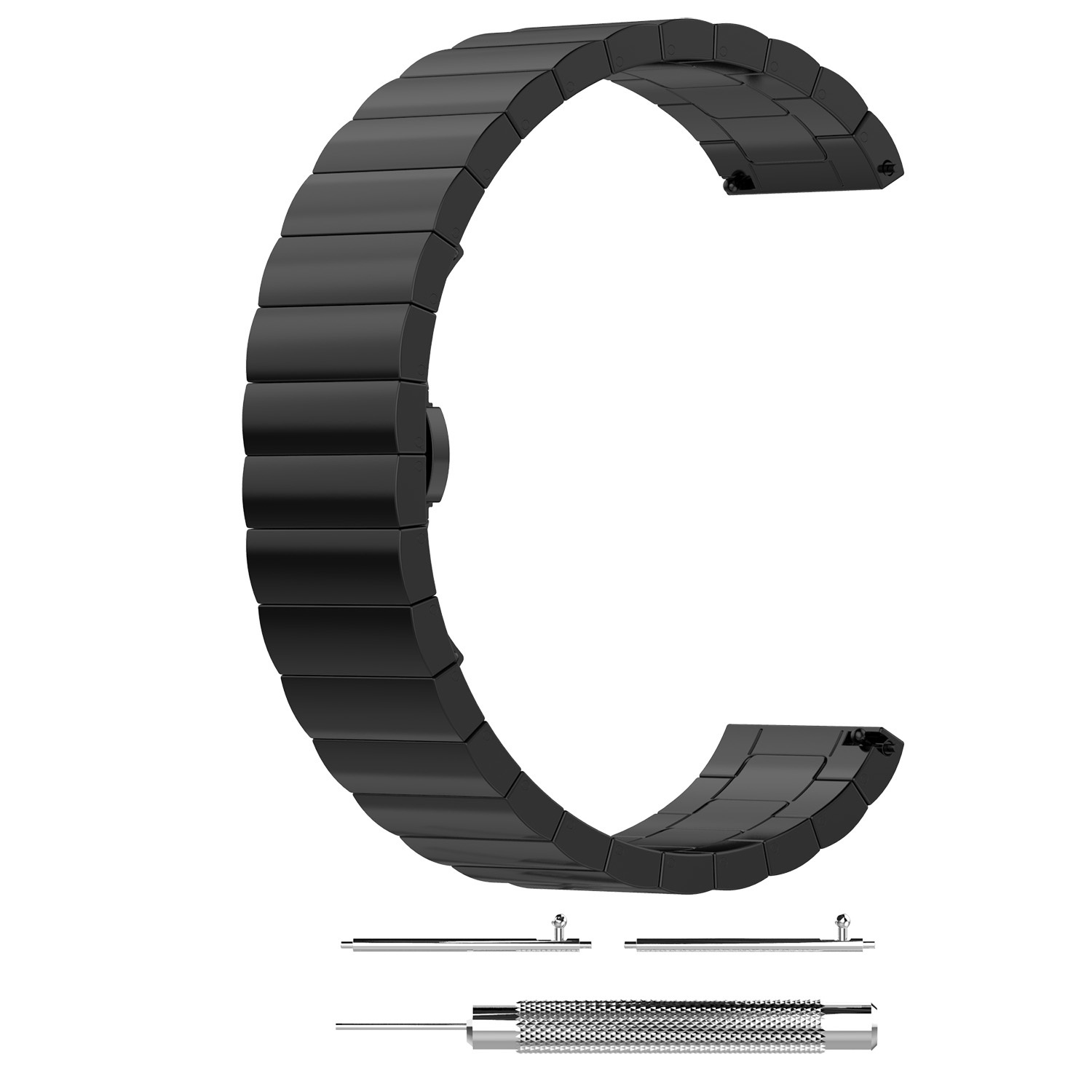 Cinturino a maglie per Samsung Galaxy Watch - nero