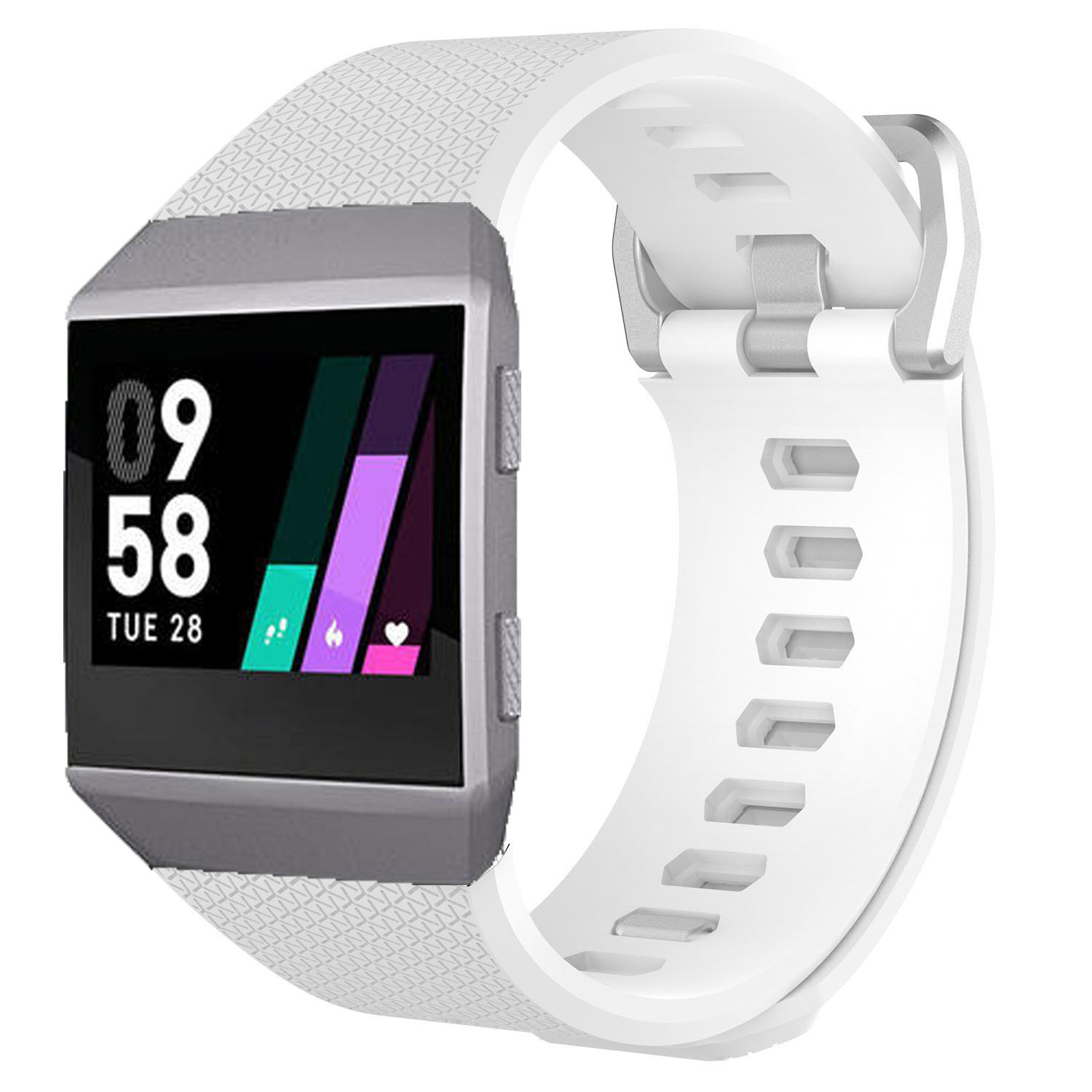 Cinturino sport per Fitbit Ionic - bianco