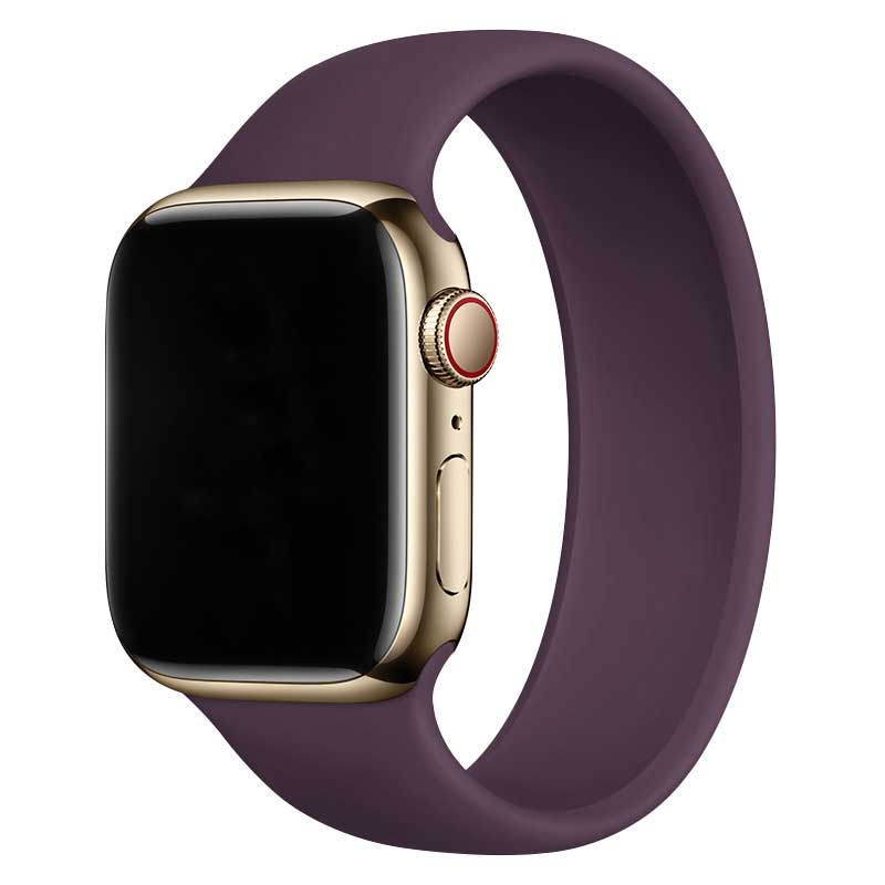 Cinturino sport solo loop per Apple Watch - ciliegia scura