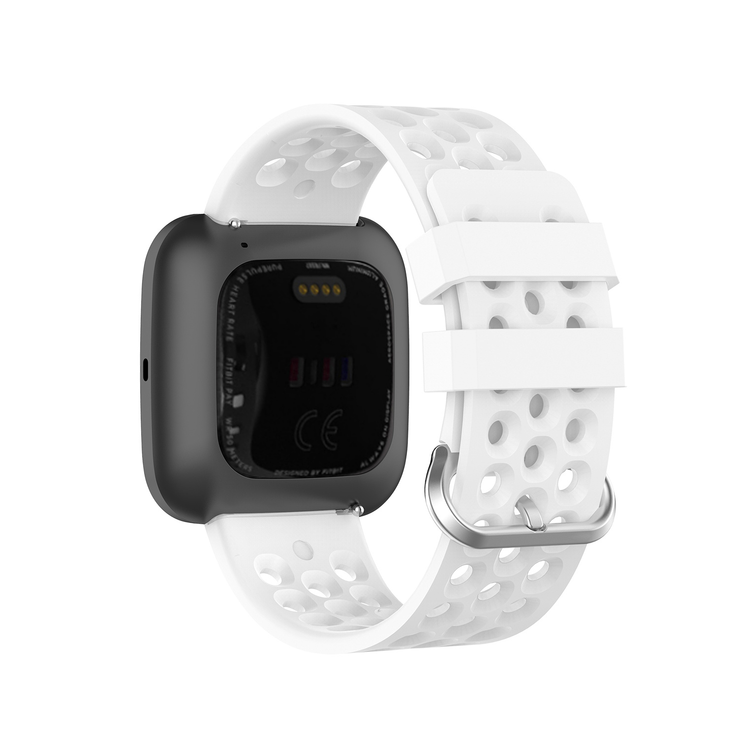Cinturino sport point per Fitbit Versa - bianco