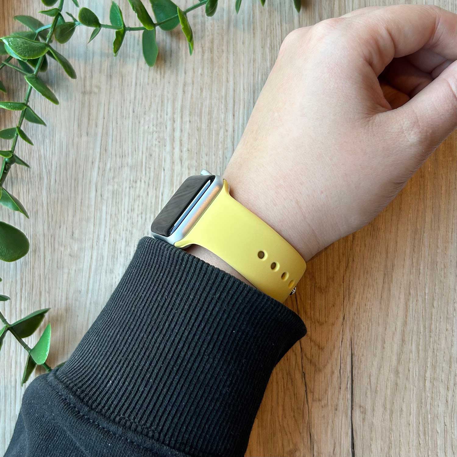 Cinturino sport per Apple Watch - limone