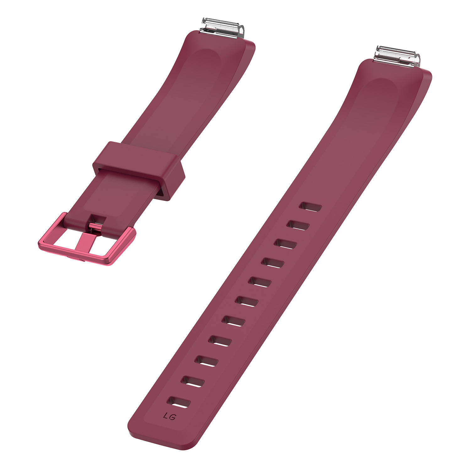 Cinturino sport per Fitbit Inspire - rosso vino