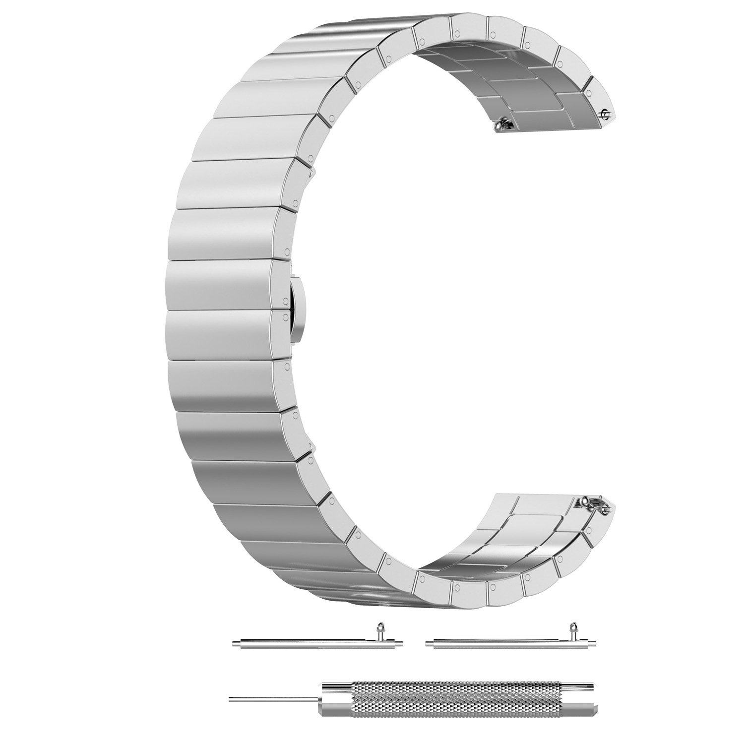 Cinturino a maglie per Samsung Galaxy Watch - argento