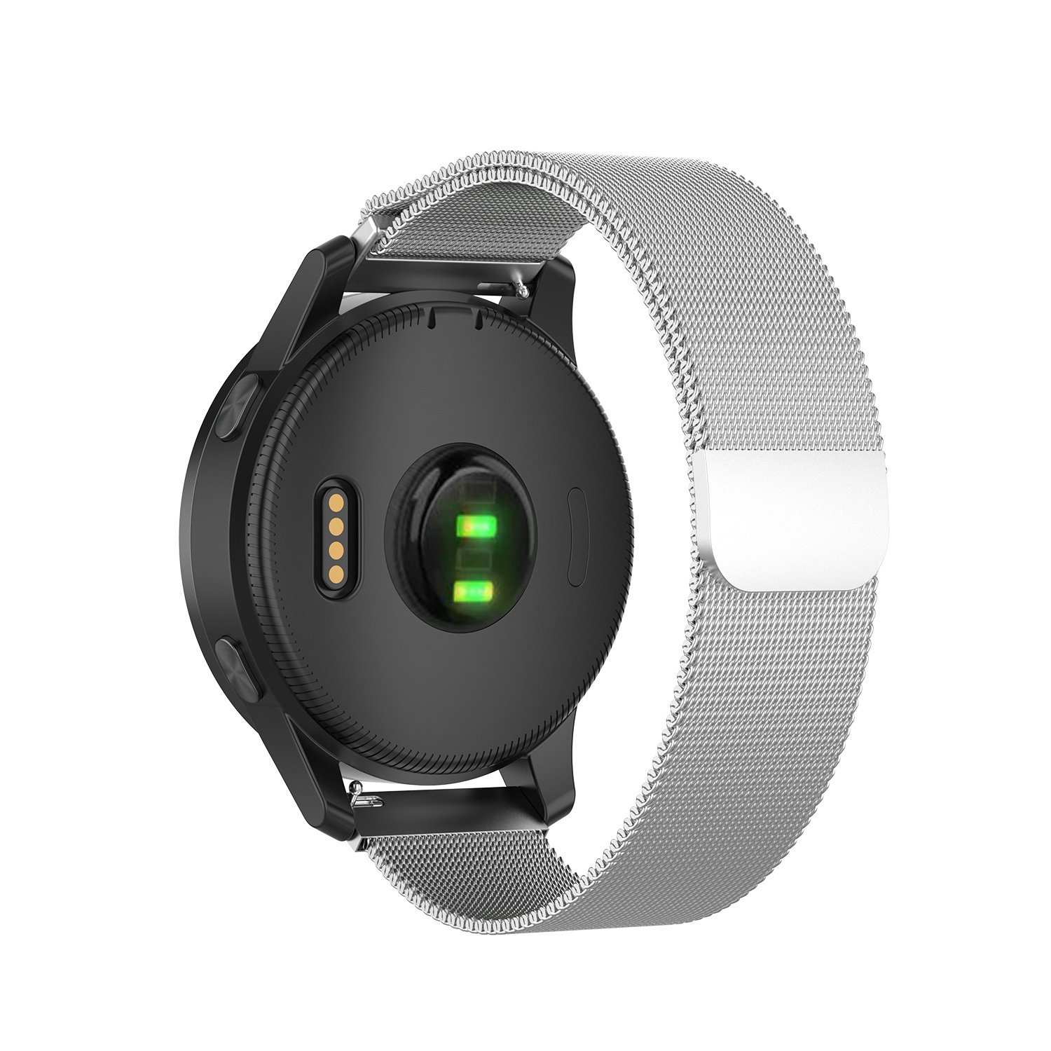 Cinturino loop in maglia milanese per Samsung Galaxy Watch - argento