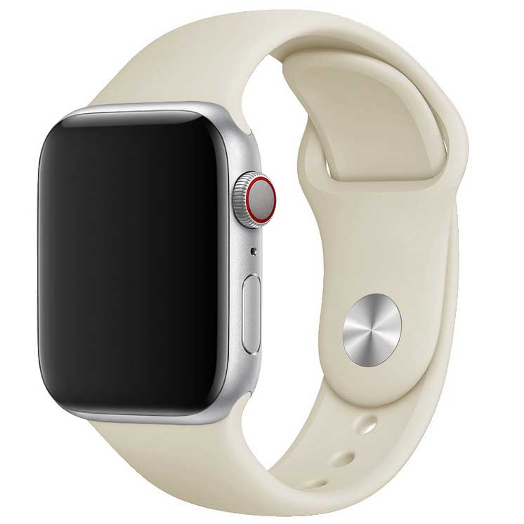 Cinturino sport per Apple Watch - bianco antico