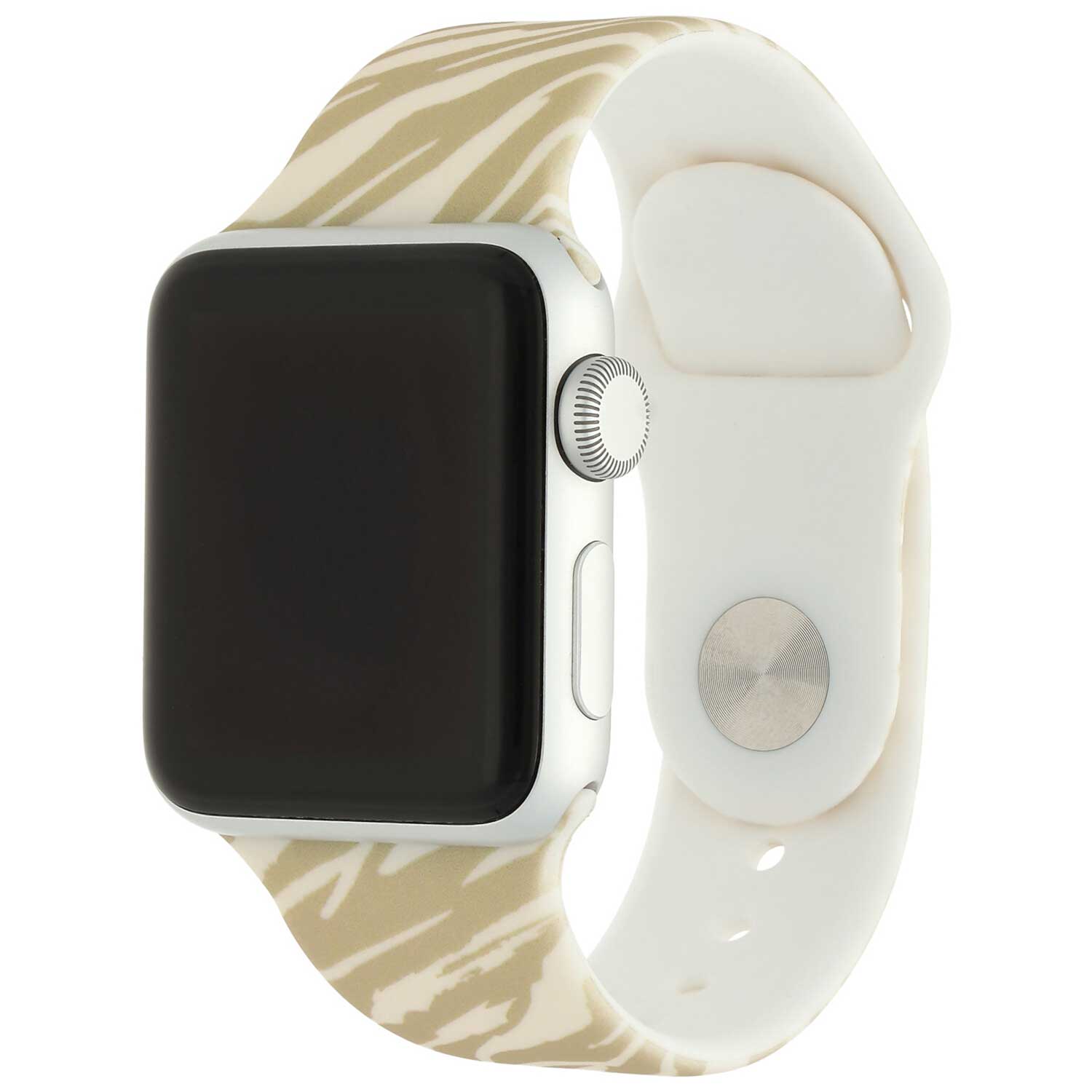 Cinturino sport con stampa per Apple Watch - marrone zebrato