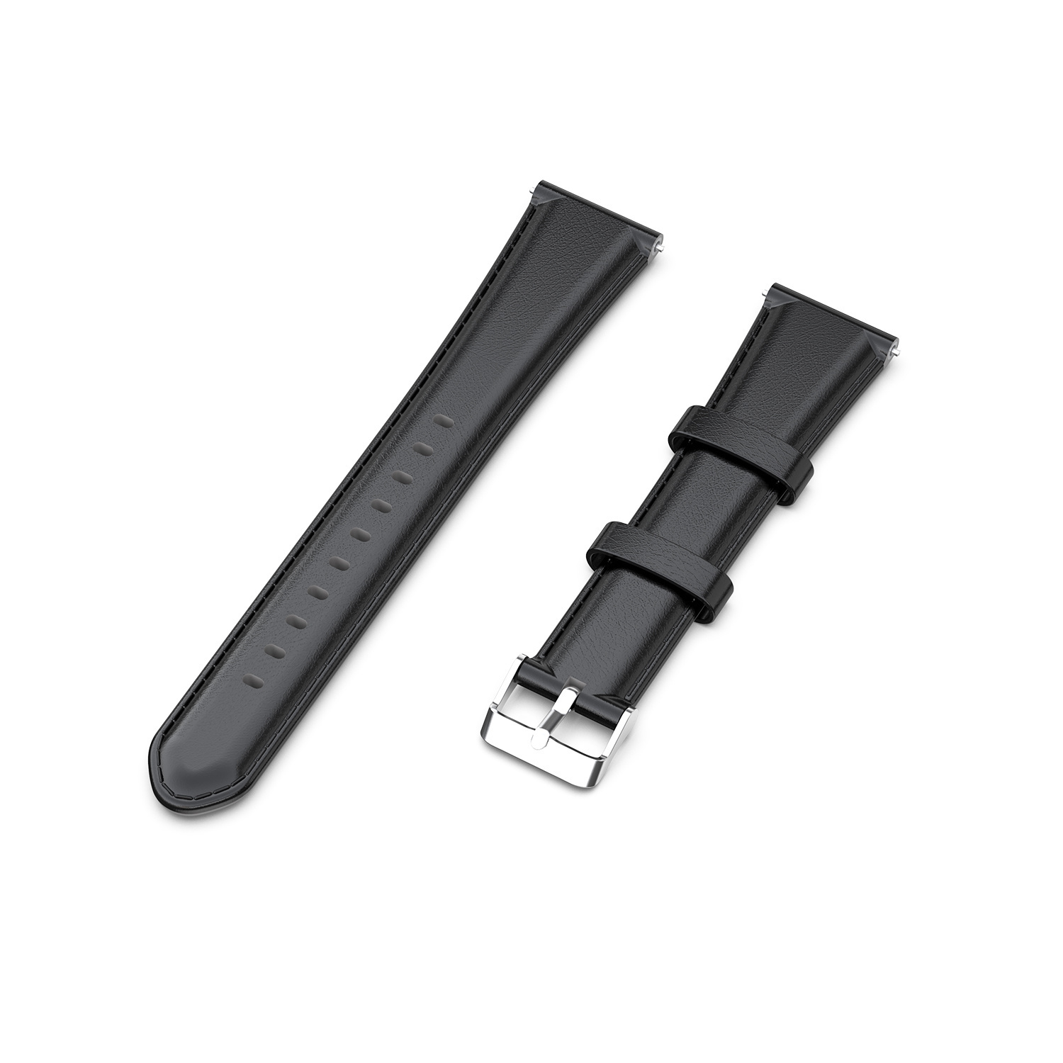 Cinturino in pelle per Samsung Galaxy Watch - nero