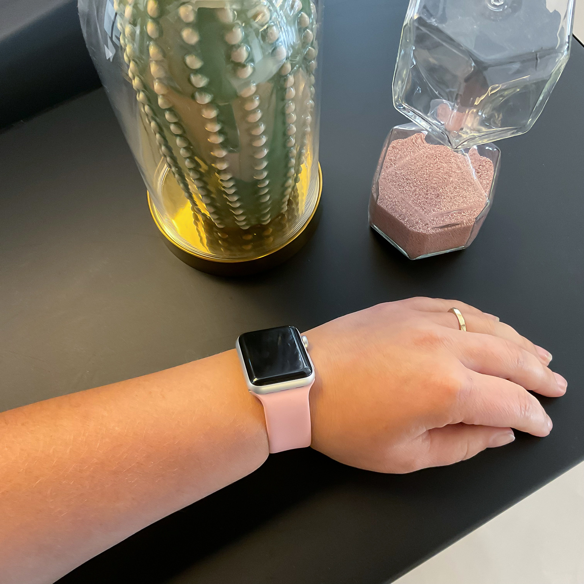 Cinturino sport solo loop per Apple Watch - rosa chiaro