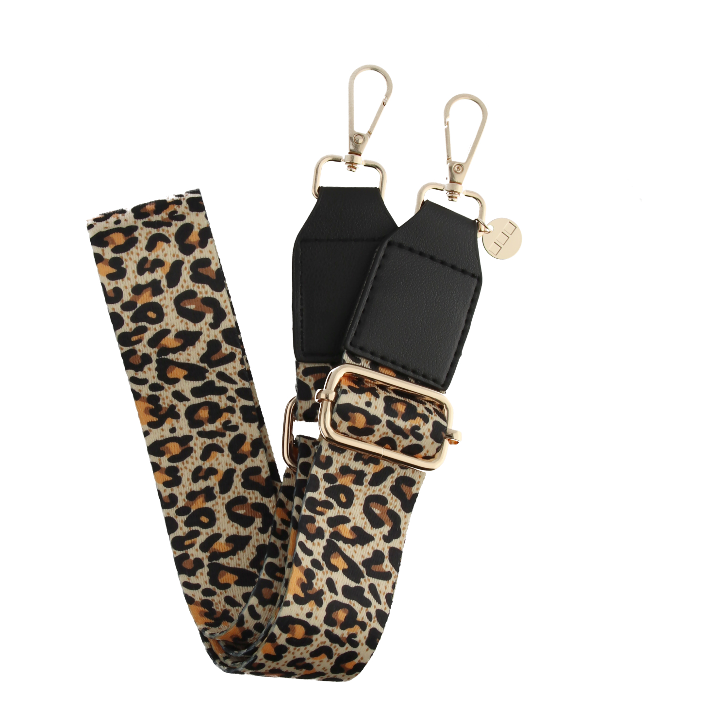 Catene di telefonia mobile Bagstrap - leopardo - oro