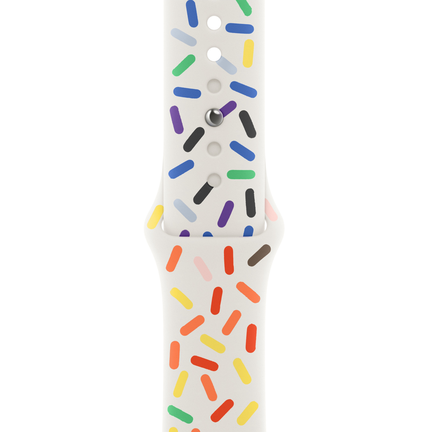 Cinturino sport Pride Edition per Apple Watch - bianco