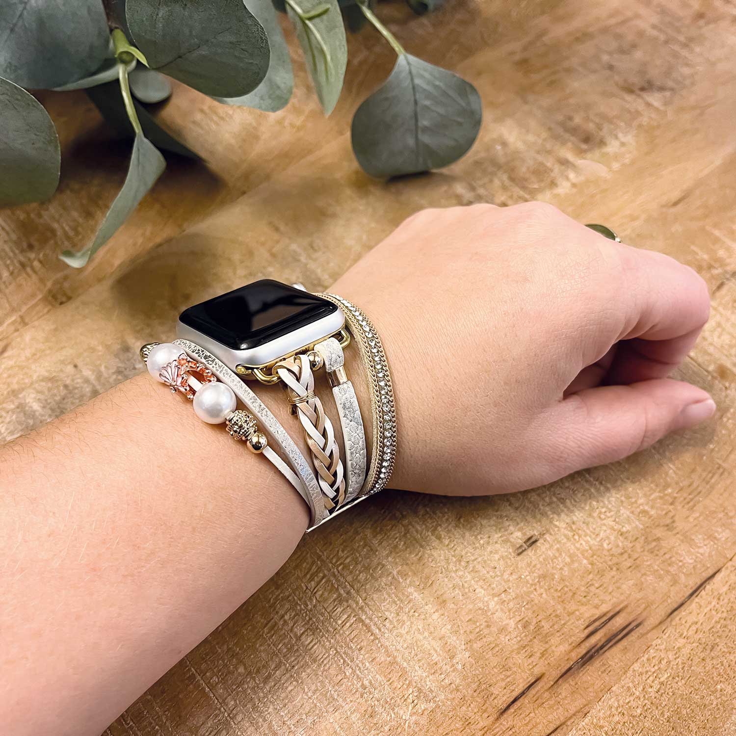 Cinturino gioielli Apple Watch – Liz oro