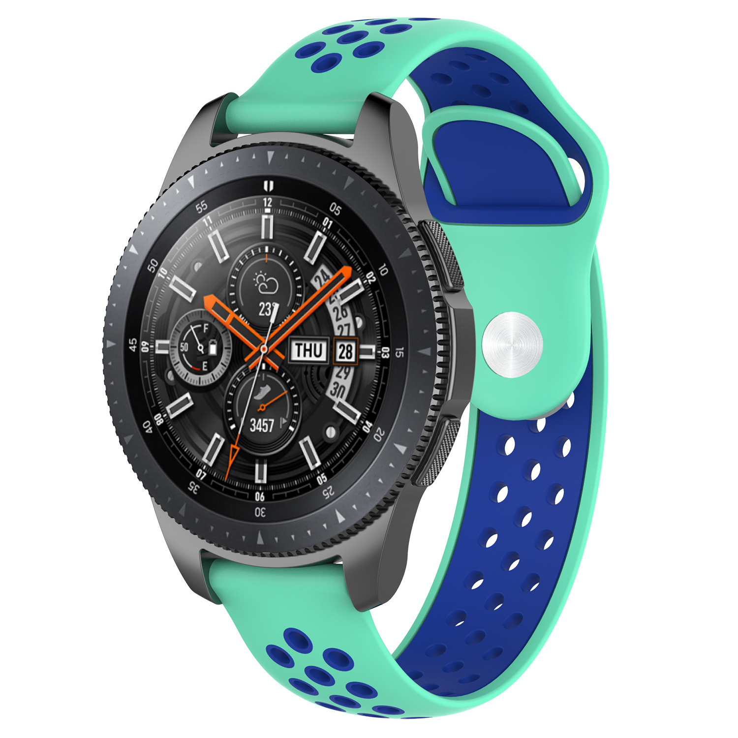 Cinturino doppio sport per Polar Vantage M / Grit X - blu acqua