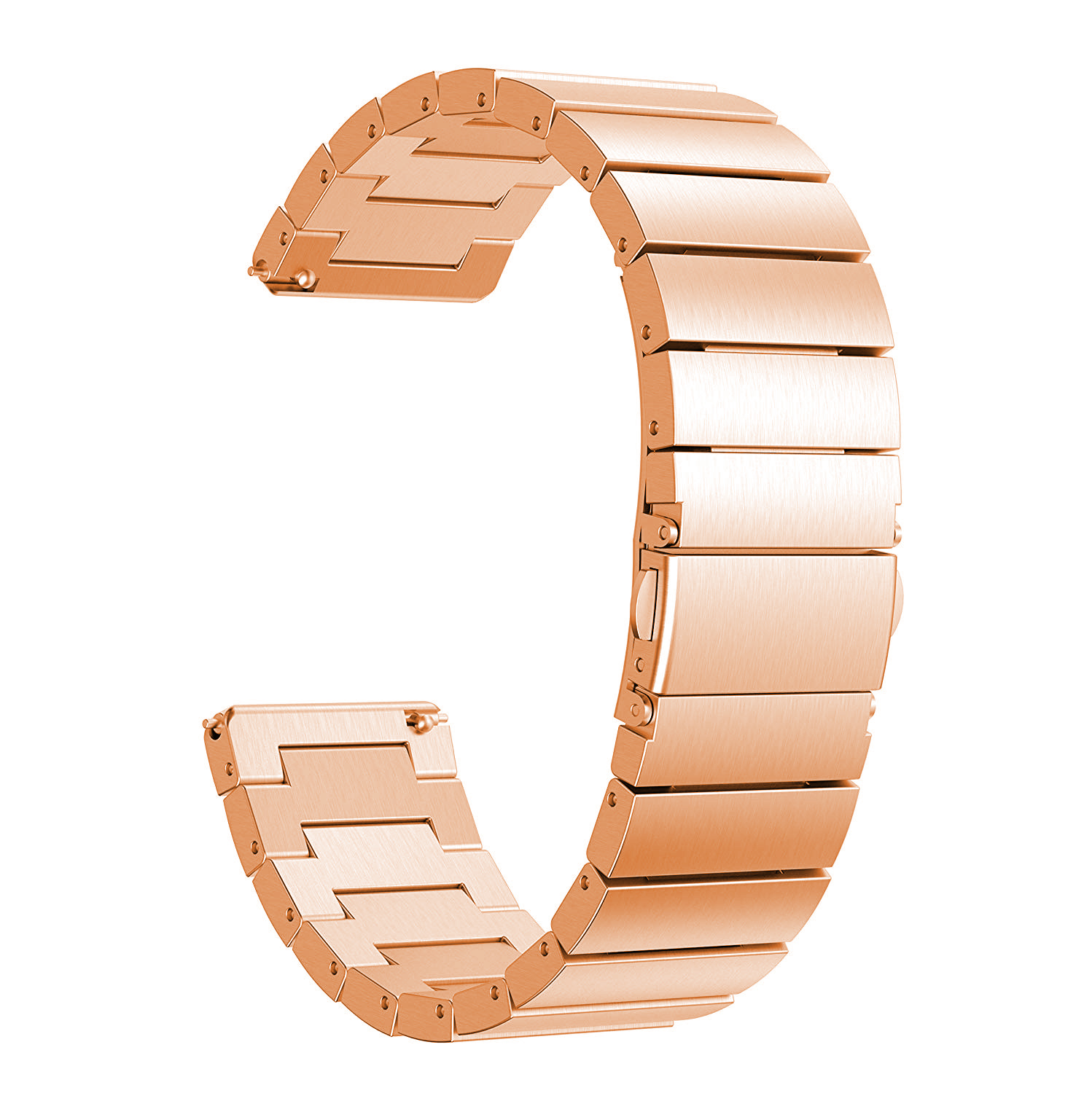 Cinturino a maglie per Fitbit Versa - oro rosa