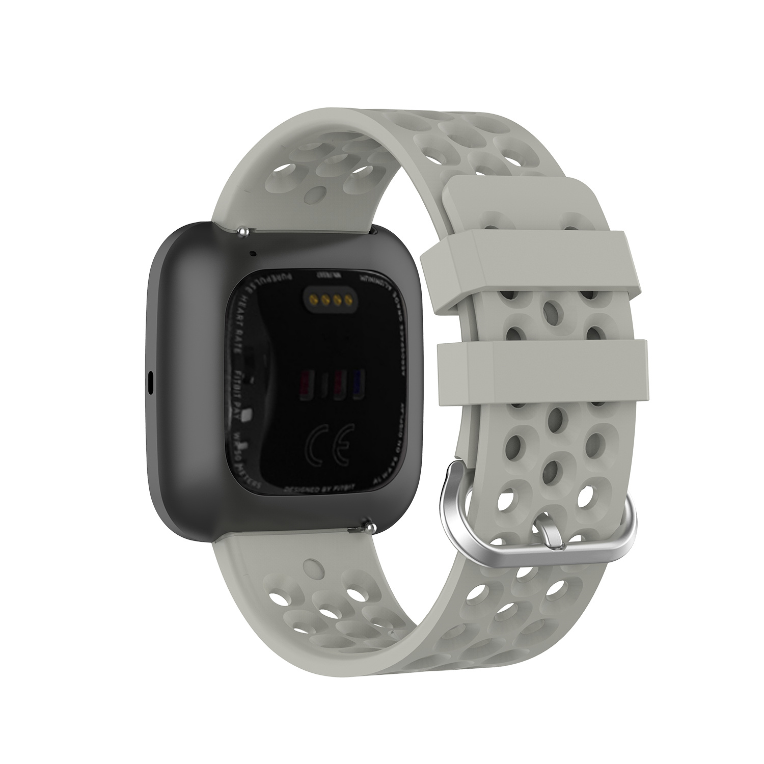 Cinturino sport point per Fitbit Versa - grigio