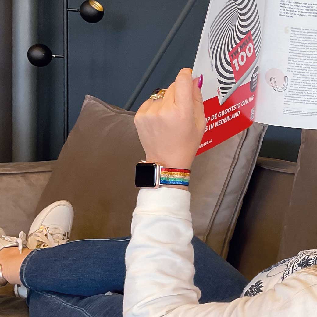 Cinturino in nylon per Apple Watch - colorata