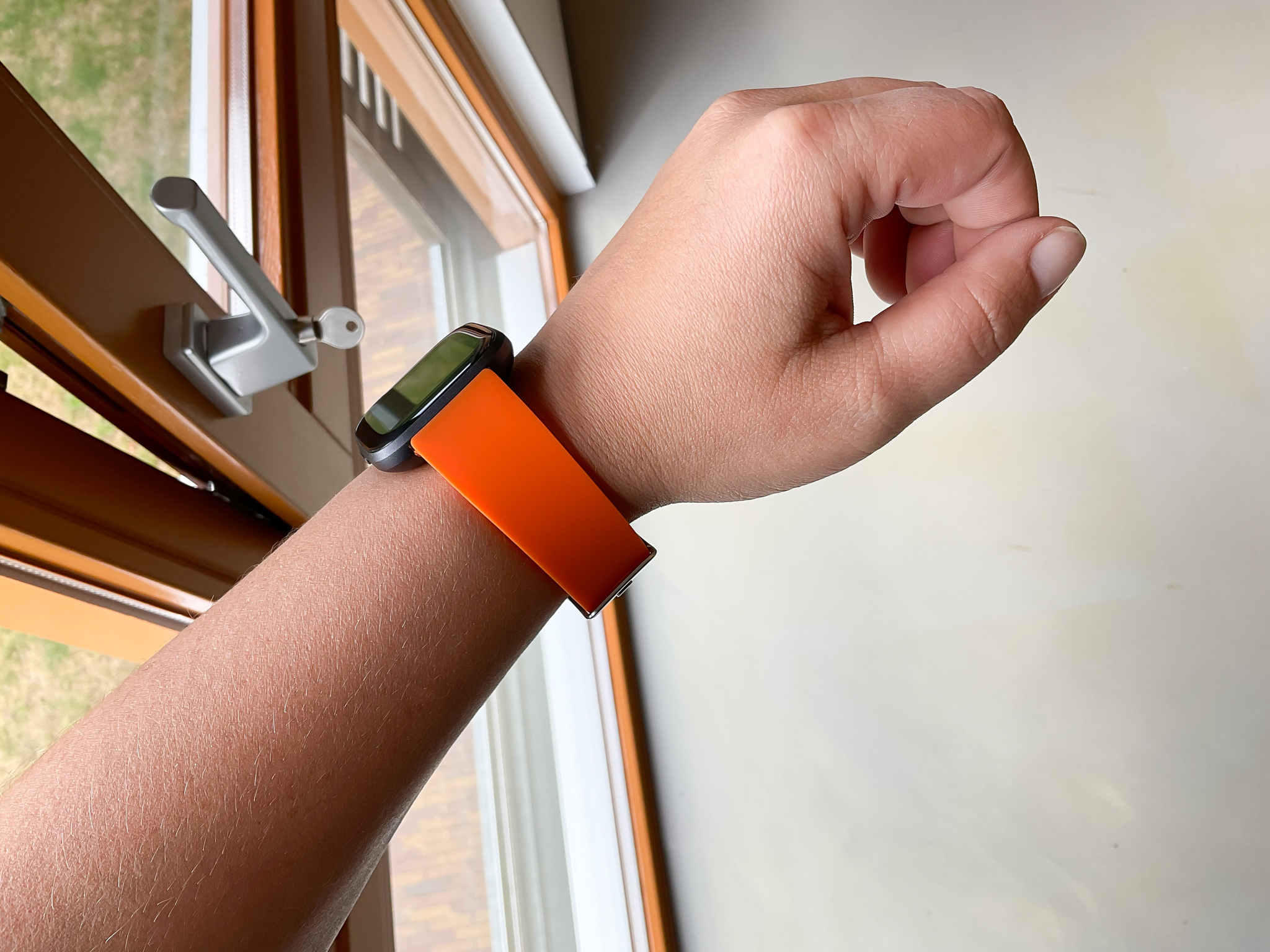 Cinturino sport per Fitbit Versa - arancione