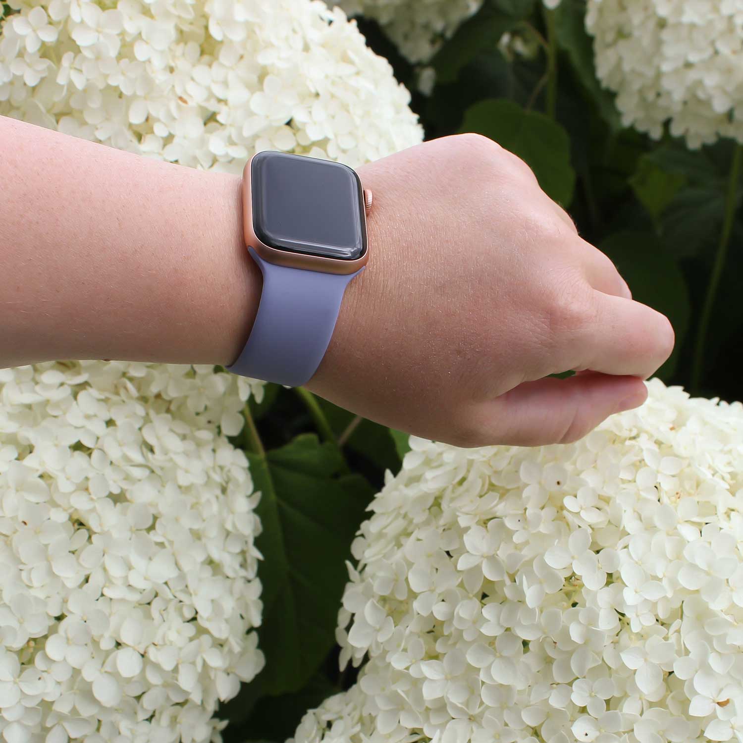 Cinturino sport solo loop per Apple Watch - lavanda inglese