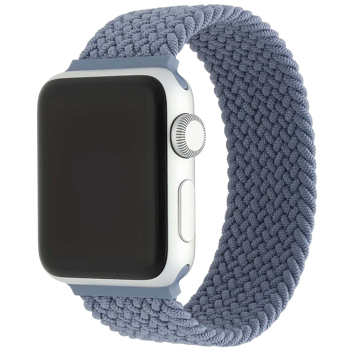 Cinturino Solo intrecciato in nylon per Apple Watch - ardesia