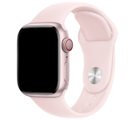 Cinturino sport per Apple Watch - rosa confetto 