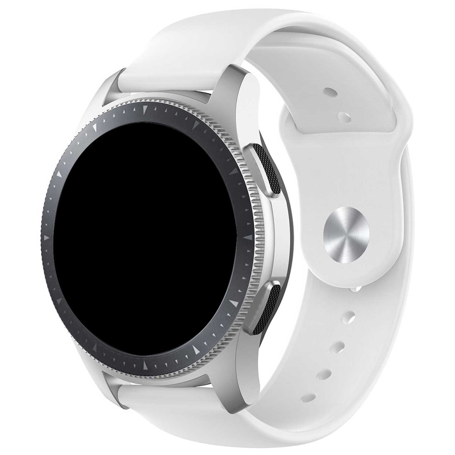 Cinturino in silicone per Samsung Galaxy Watch 5 Pro - bianco