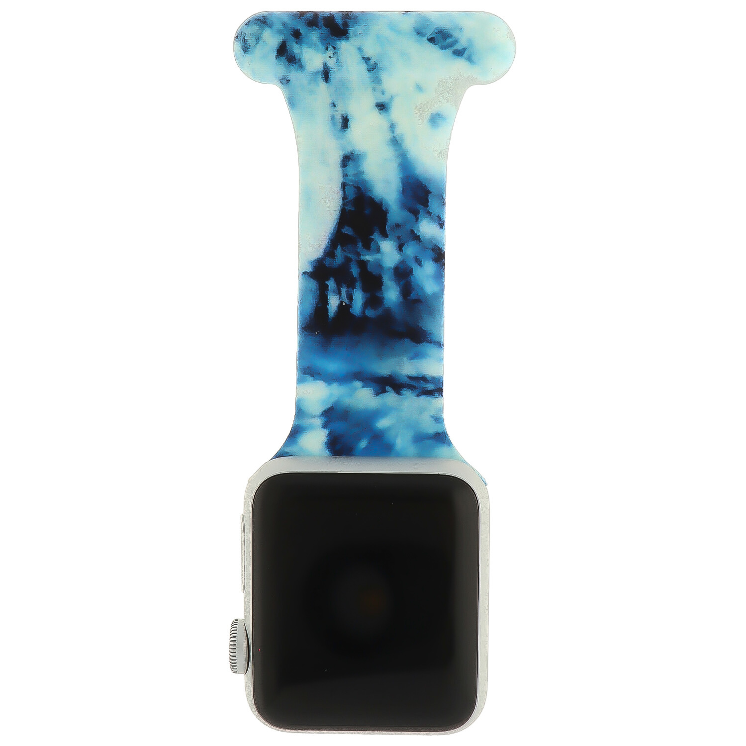 Cinturino allattamento per Apple Watch - blu screziato