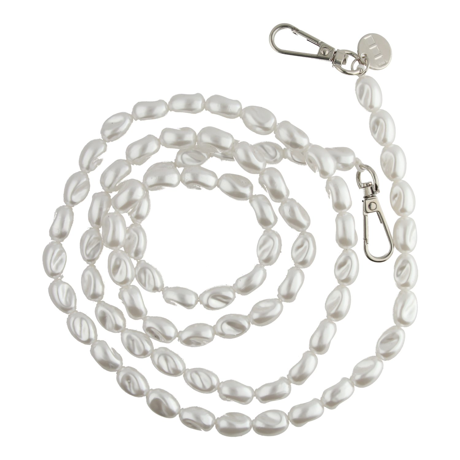 Catene di telefonia mobile Pearl - argento